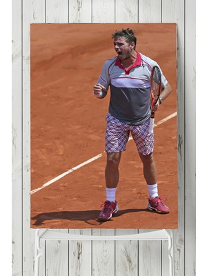Postermanya Stanislas Wawrinka Posteri  40 x 60 cm