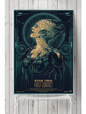 Postermanya Star Trek Art Sanatsal Poster  40 x 60 cm