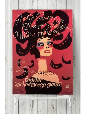 Postermanya Sunset Boulevard Film Afişi Poster  40 x 60 cm