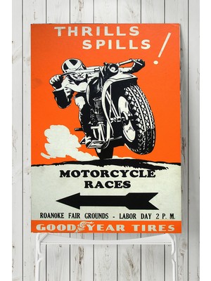 Postermanya Motor Vintage Poster  40 x 60 cm