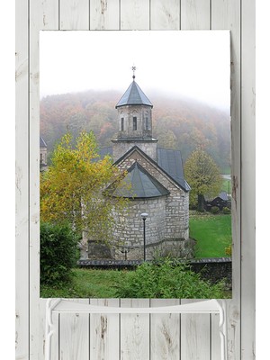 Postermanya Manastır Kutsal Mekan Posteri  40 x 60 cm