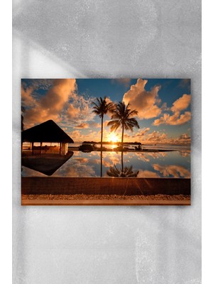 Postermanya Yaz Manzara Poster  40 x 60 cm