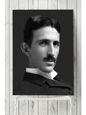 Postermanya Nikola Tesla Bilimsel Poster 40 x 60 cm