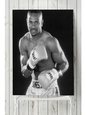 Postermanya Roy Jones Jr Dövüş Posteri  40 x 60 cm