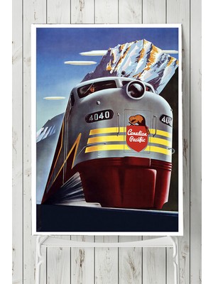 Postermanya Kanada Vintage Poster  40 x 60 cm