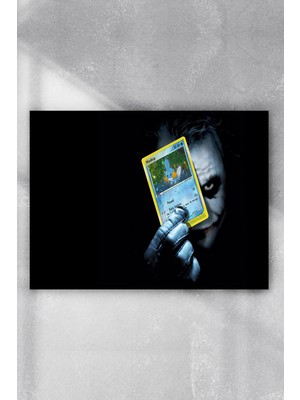Postermanya Joker Eğlenceli Mizahi Poster  40 x 60 cm