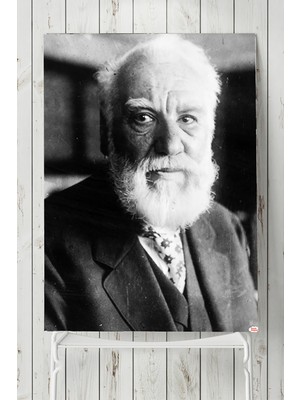 Postermanya Ale x ander Graham Bell Bilimsel Poster  40 x 60 cm