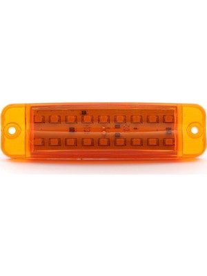 Ledshop Dekoratif LED Lamba   Turuncu 12 - 24 V 10 Adet