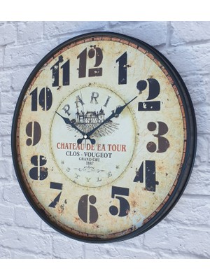 Markakanvas Metal Kasalı Duvar Saati MKS25M111