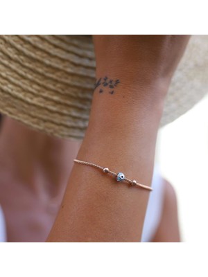 By Golden House Hasır Top Mine Göz Bileklik