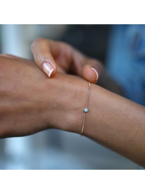 By Golden House Mine Göz Bileklik