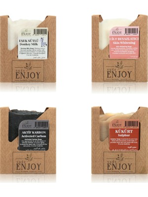 sudsenjoyoil Sabun Eşek Sütlü El Yüz Saç ve Vücut Sabunu