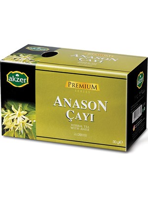 Akzer Anason Çayı Süzen Poşet 30 gr 20'li