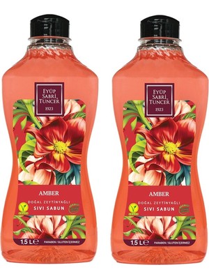 Eyüp Sabri Tuncer Amber Sıvı Sabun 1,5 lt x 2 Adet