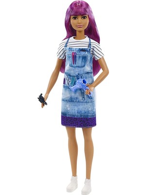 Barbie Kariyer Bebekleri- Saç Tasarımcısı DVF50-GTW36