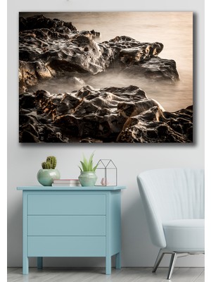 Hediyeler Kapında 50X70 Old Stones Kanvas Duvar Tablo