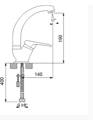 Yılmek Lila Rengi Lavabo Bataryası