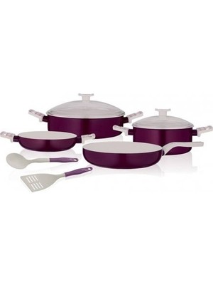 Emsan Mürdüm Bianca 8 Parça Set