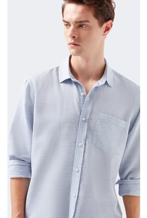 Slim Mavi Gomlek Erkek Gomlek Modelleri Ve Fiyatlari Cacharel