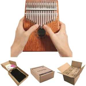 Kalimba Seti 17 Tuşlu – Maun – Başparmak Piyanosu