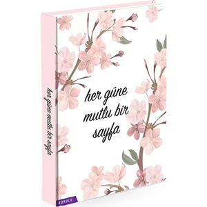 Çiçek Desenli Renkli Kokulu Planlayıcı Defter
