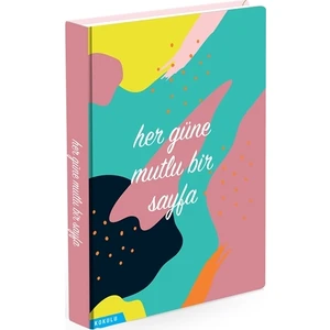 Renk Desenli Renkli Kokulu Planlayıcı Defter