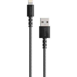 PowerLine Select+ Apple Lightning 0.9m Naylon USB Kablo - Siyah - MFI Lisanslı - A8012 (Anker Türkiye Garantili)