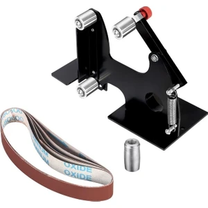 Rox Wood 0029 Taşlama Motoru Takılan Şerit Bant Zımpara Sehpası