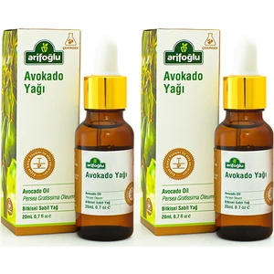 Avokado Yağı 20 + 20 ml 2'li Set