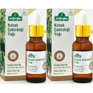 Kabak Çekirdeği Yağı 20 + 20 ml 2'li Set
