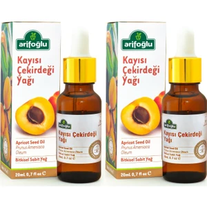 Kayısı Çekirdeği Yağı 20 + 20 ml 2'li Set