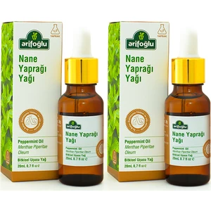 Nane Yaprağı Yağı 20 + 20 ml 2'li Set