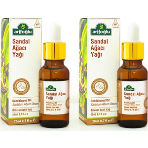 Sandal Ağacı Yağı 20 + 20 ml 2'li Set