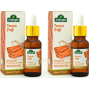 Tarçın Yağı 20 + 20 ml 2'li Set