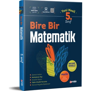 Artıbir Yayınları Bire Bir Matematik 5. Sınıf