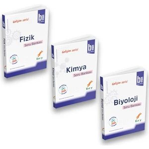 Bry Birey Eğitim Yayınları Gelişim Serisi B Fizik Kimya Biyoloji Soru Bankası 3 Lü Set