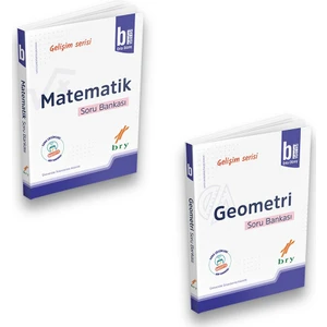 Bry Birey Eğitim Yayınları Gelişim Serisi B Matematik - Geometri Soru Bankası Seti