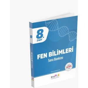 Bry Birey Eğitim Yayınları PLE 8. Sınıf Fen Bilimleri Soru Bankası