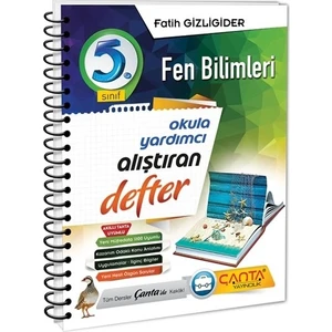 Çanta Yayınları 5. Sınıf Fen Bilimleri Alıştıran Defter