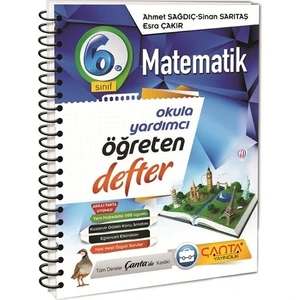 Çanta Yayınları 6. Sınıf Matematik Öğreten Defter