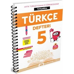 Arı Yayıncılık 5.Sınıf Türkçe Defteri