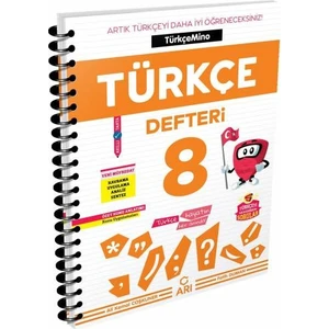Arı Yayıncılık 8.Sınıf  Türkçe Defteri