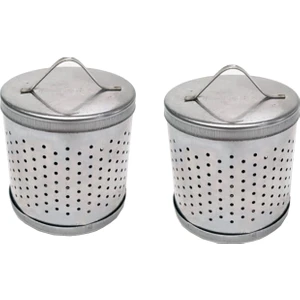 Demlik Içi Silindirik Çay Demleme Süzgeci Küçük Boy 2 Adet