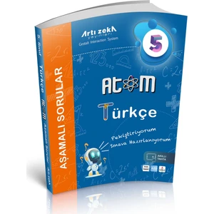 Artı Zeka Yayınları 5. Sınıf Atom Beceri Temelli Türkçe Aşamalı Soru Bankası