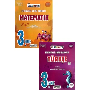 Okyanus Yayınları 3. Sınıf Matematik,türkçe Etkinlikli Soru Bankası Seti