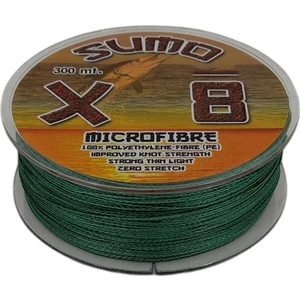 Sumo X8 İp Misina 300 mt Polietilen Micro Fiber İp Misina Yeşil