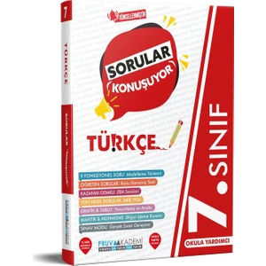 Pruva Akademi 7. Sınıf Türkçe Sorular Konuşuyor