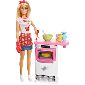 Pasta Şefi Bebek ve Fırın Oyun Seti FHP57