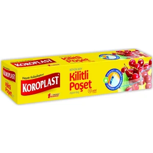 Kilitli Poşet Büyük Boy 26X28 cm 10 Adet