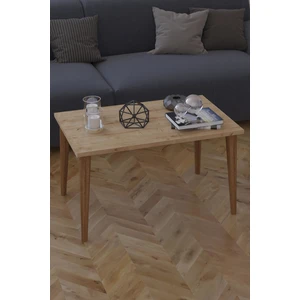 Retro Orta Sehpa - Meşe